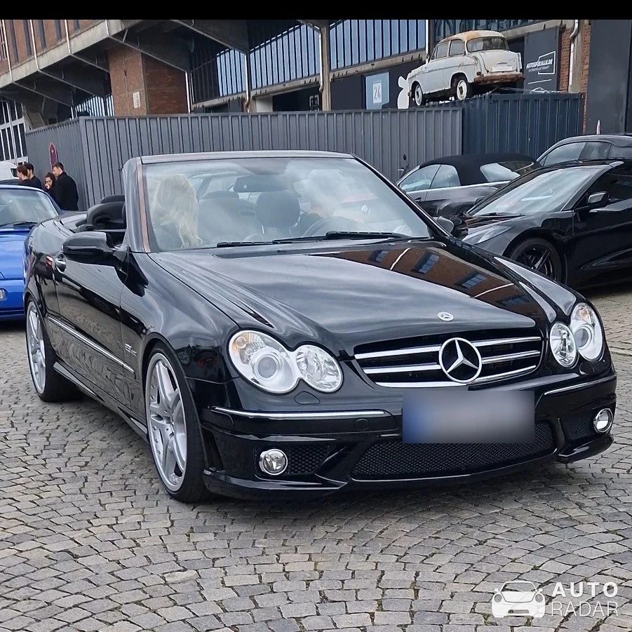 Mercedes-Benz CLK 63 AMG Cabriolet spotted in Bremen