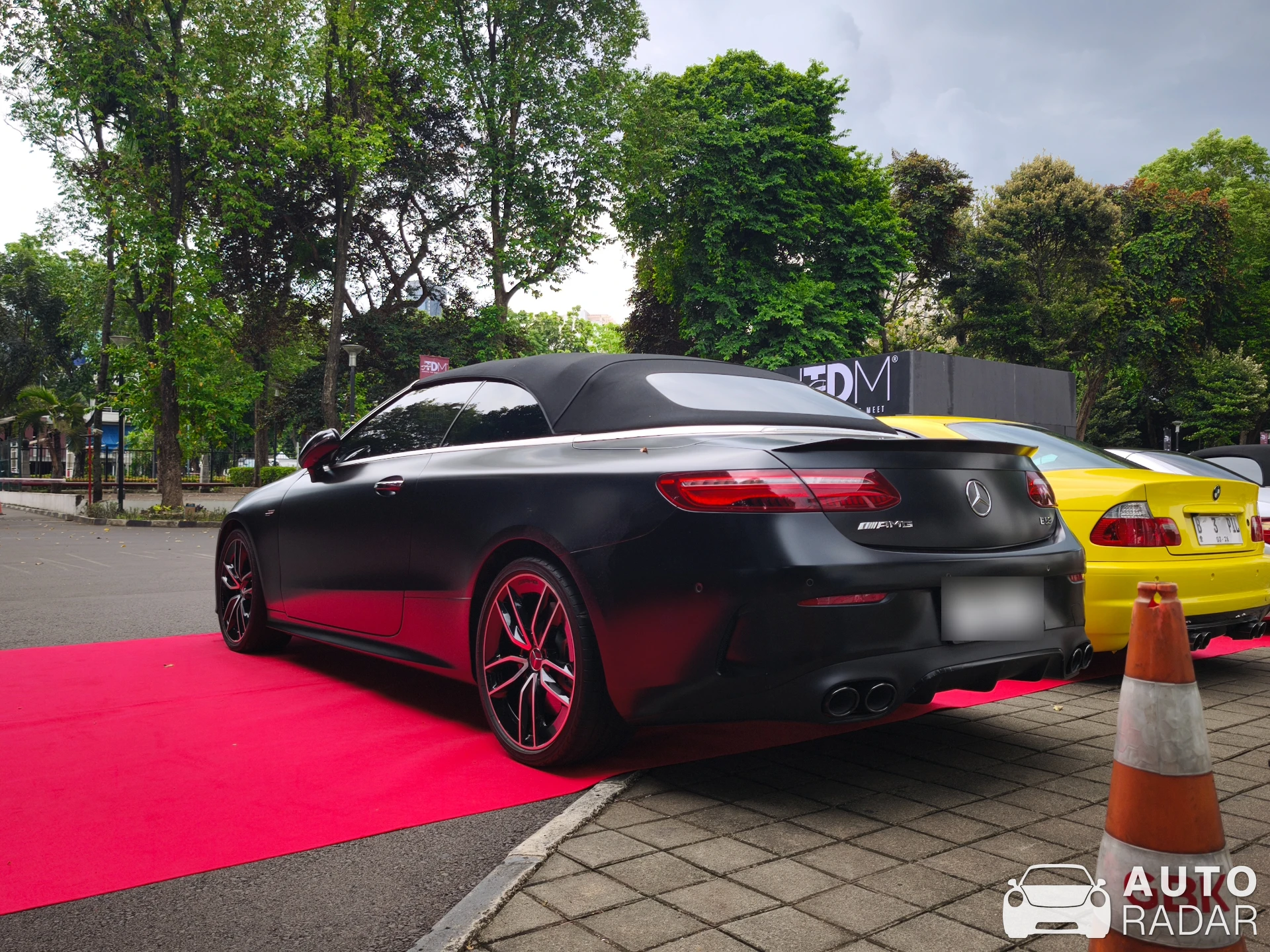 Mercedes-Benz E53 Cabriolet A238 spotted in Jakarta
