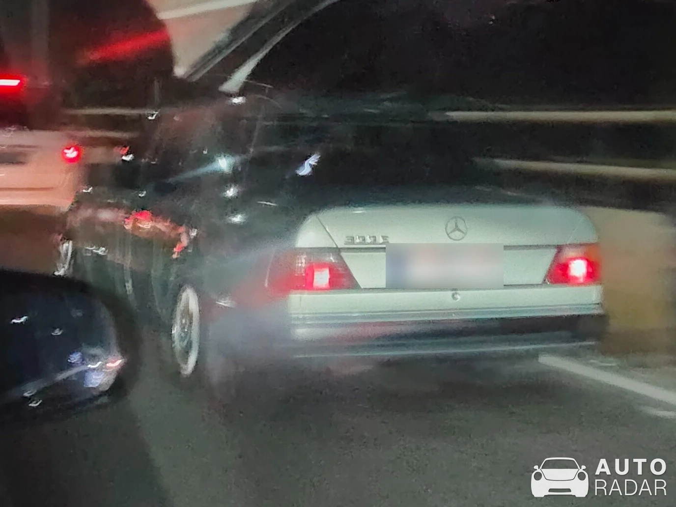 Mercedes-Benz 300E spotted in Tangerang