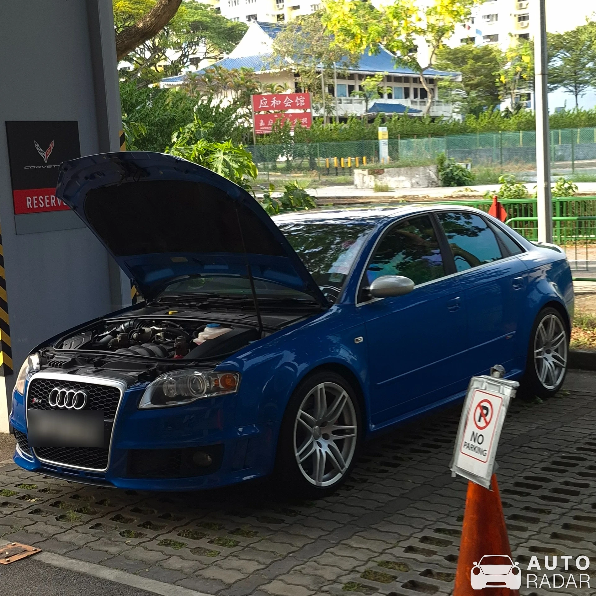 Audi RS4 Sedan spotted in Singapore