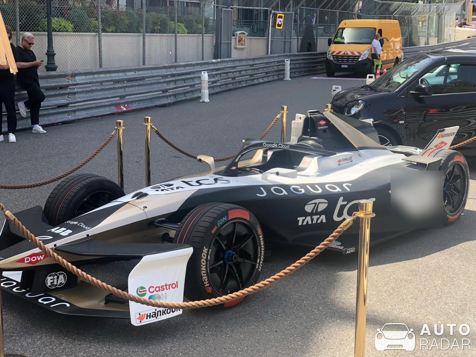 Jaguar Formula E spotted in Monaco-Ville
