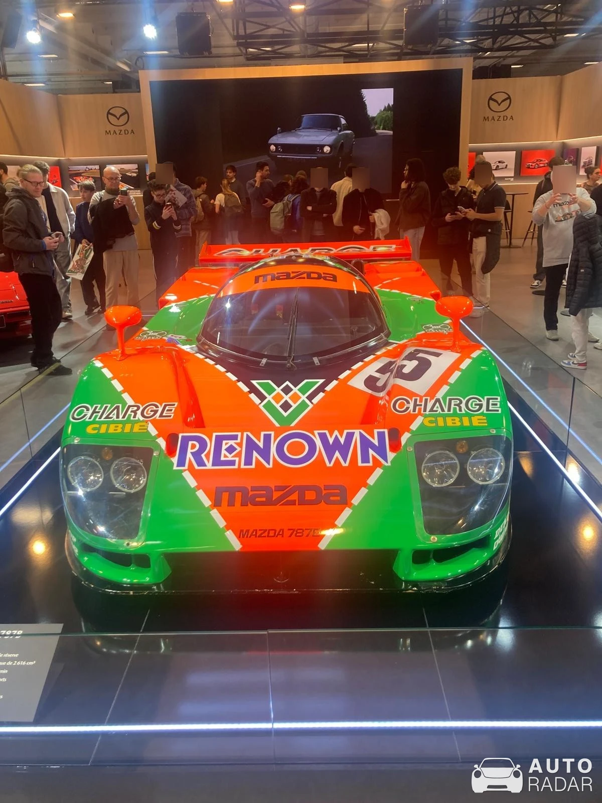 Mazda 787B spotted in Vanves