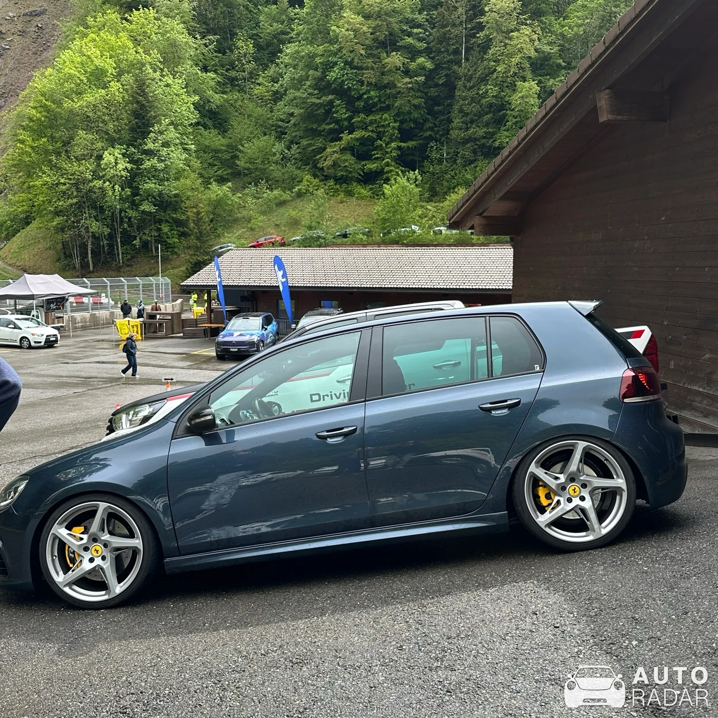 Volkswagen Golf R MkVI spotted in Seelisberg