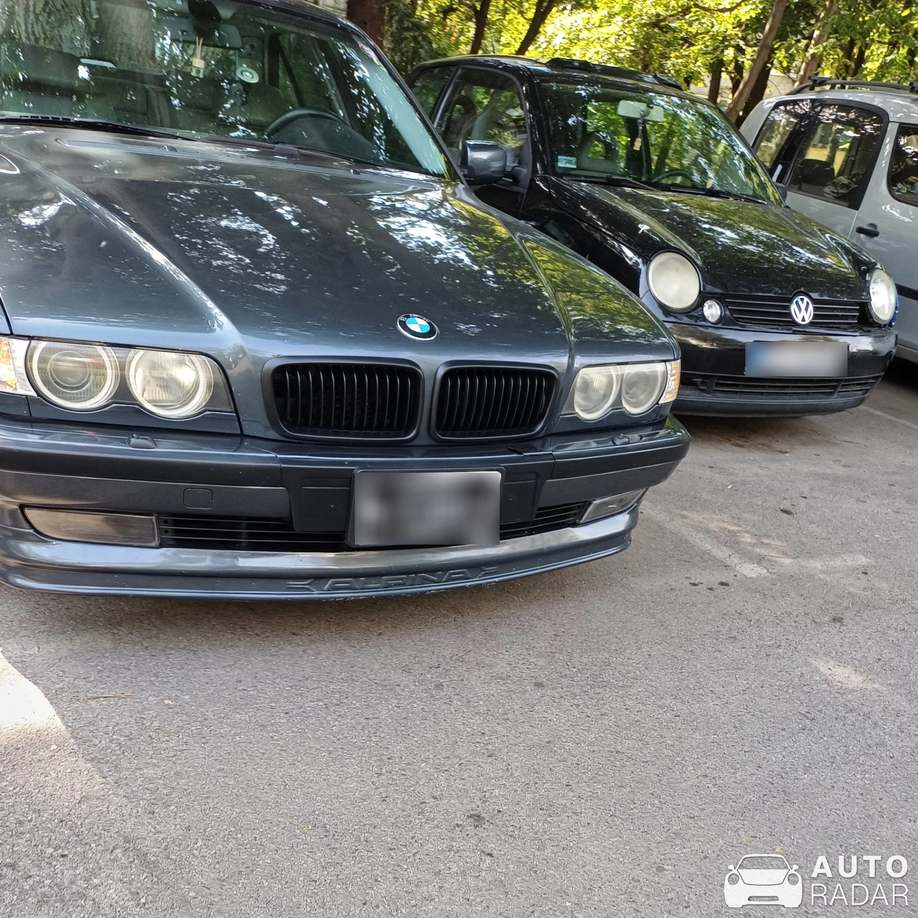 Alpina B12 5.0 Coupé E31 spotted in Belgrade