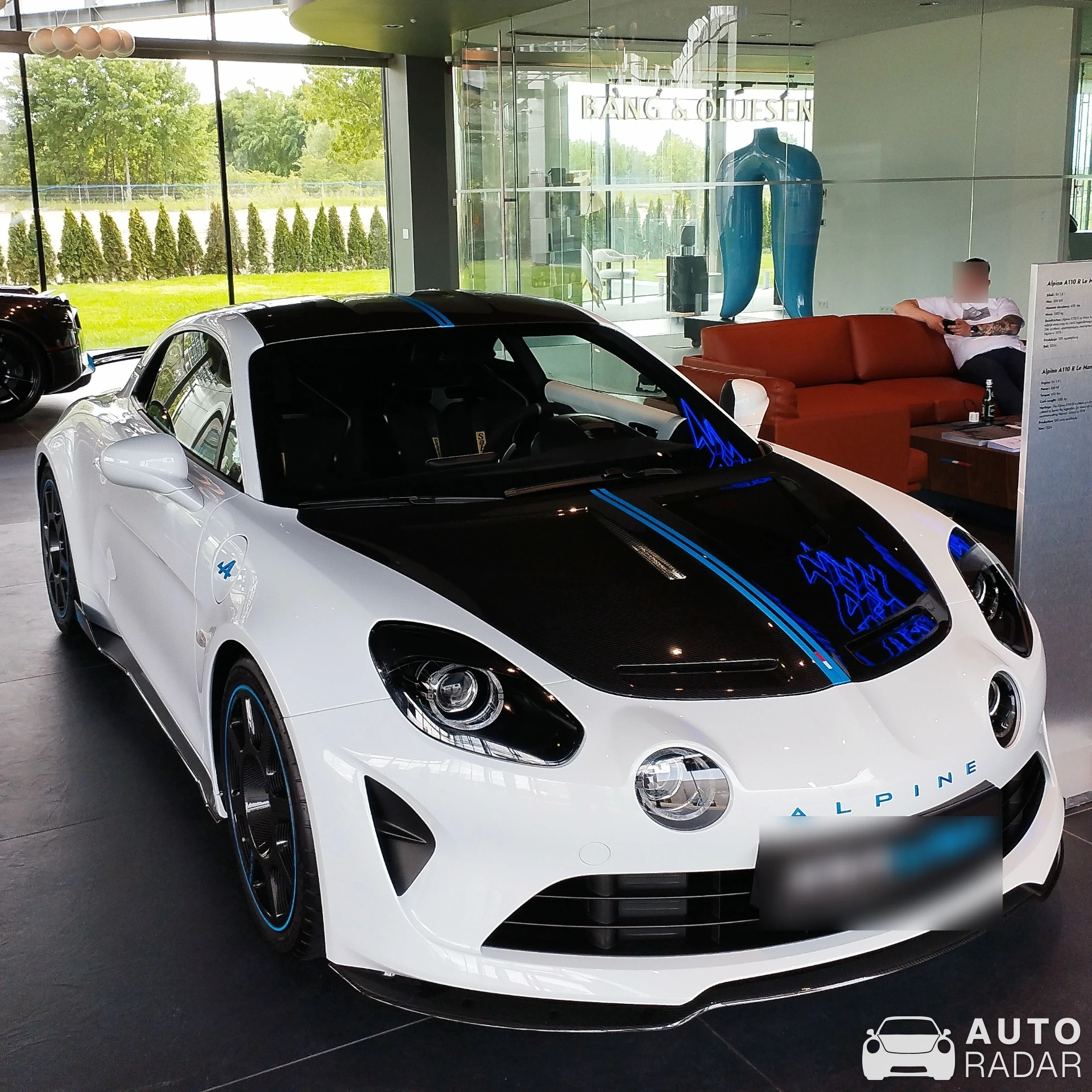 Alpine A110 R Le Mans spotted in Warszawa