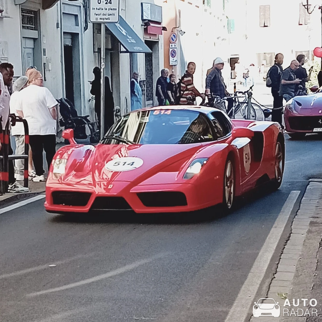Ferrari Enzo spotted in Prato, Italy