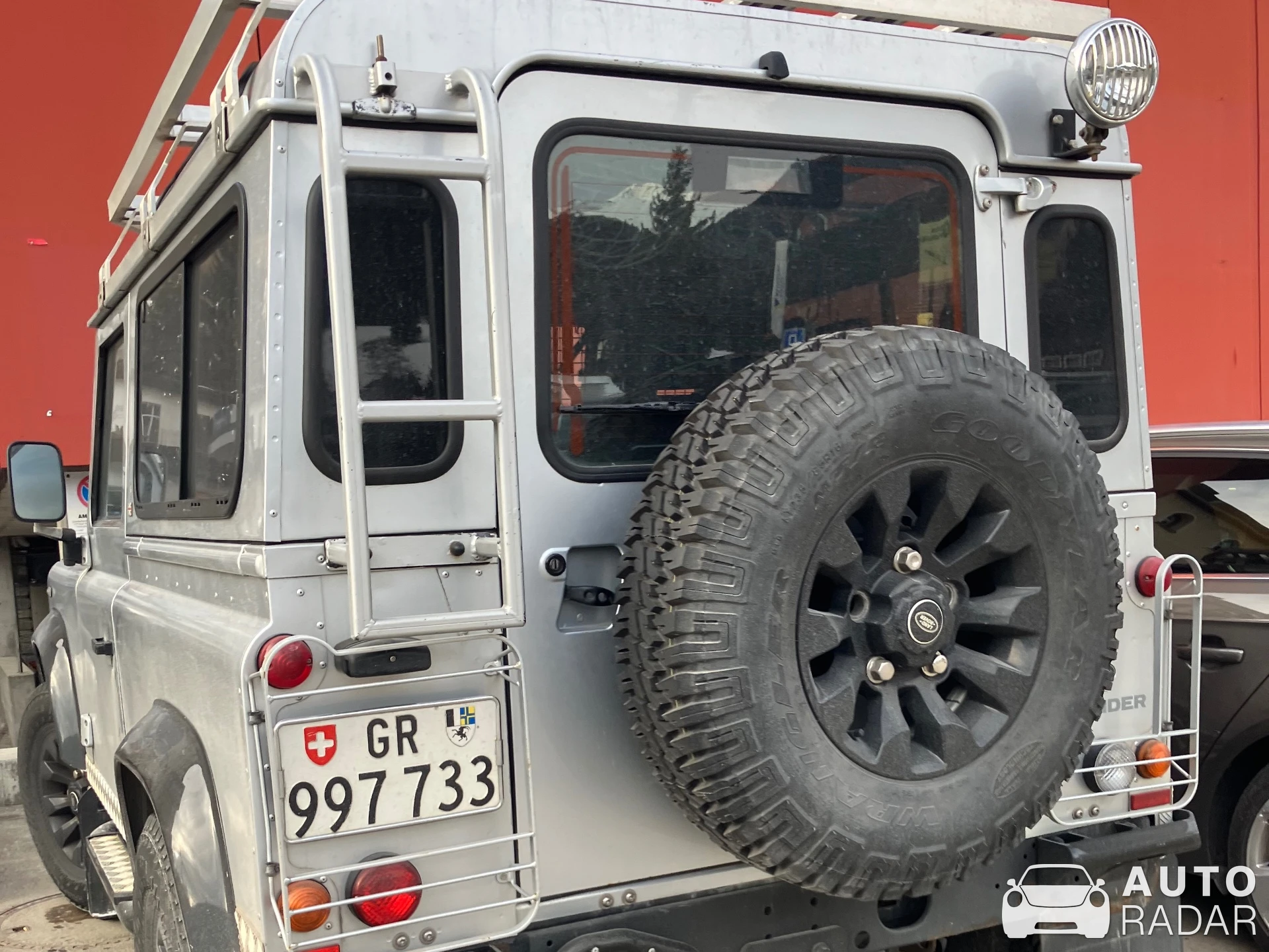 Land Rover Defender 90 spotted in Pragg-Jenaz, Switzerland