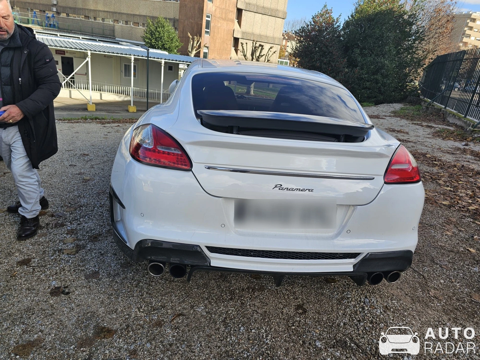 Porsche Panamera 4 spotted in Vila Real