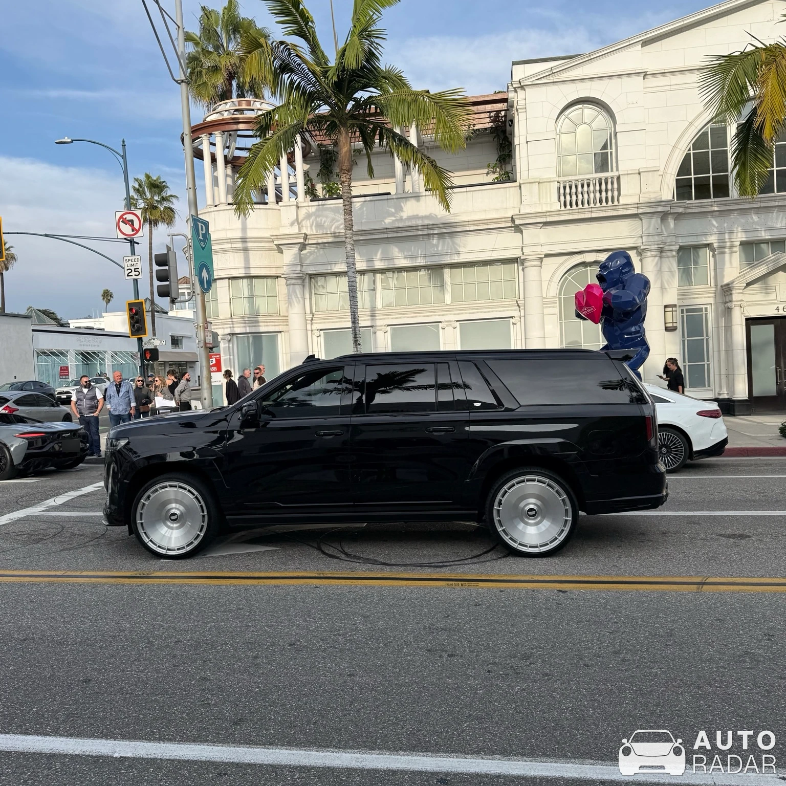 Cadillac Escalade Larte Design spotted in Beverly Hills