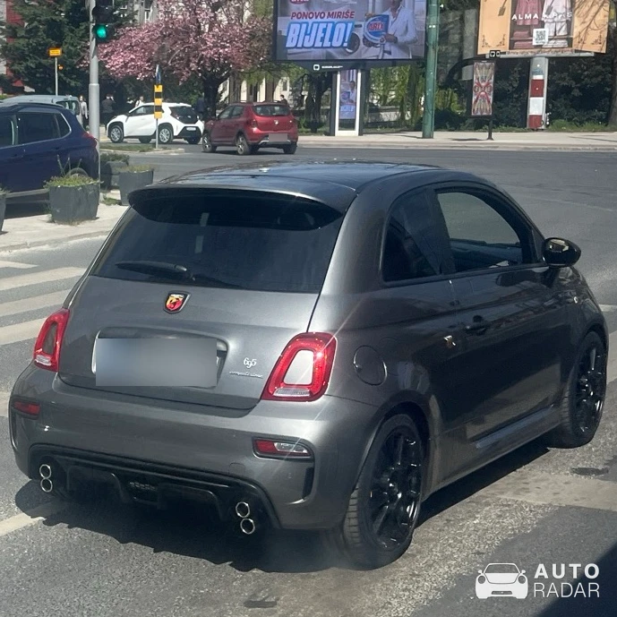 Abarth 695 Competizione spotted in Sarajevo