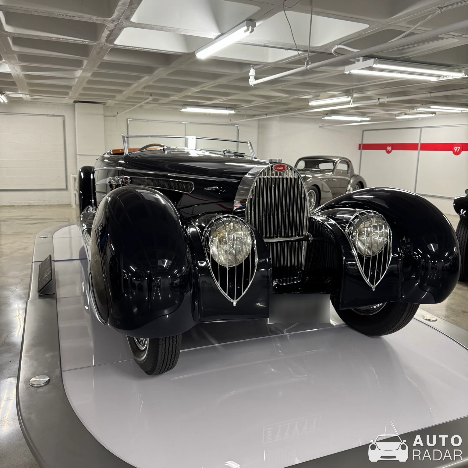 Bugatti Type 57C Vanvooren Cabriolet spotted in Los Angeles