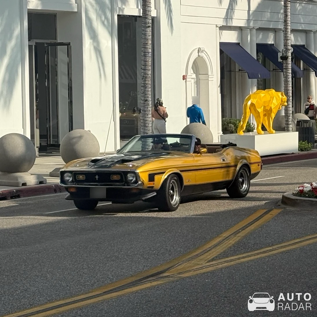 Ford Mustang Sprint Convertible spotted in Beverly Hills