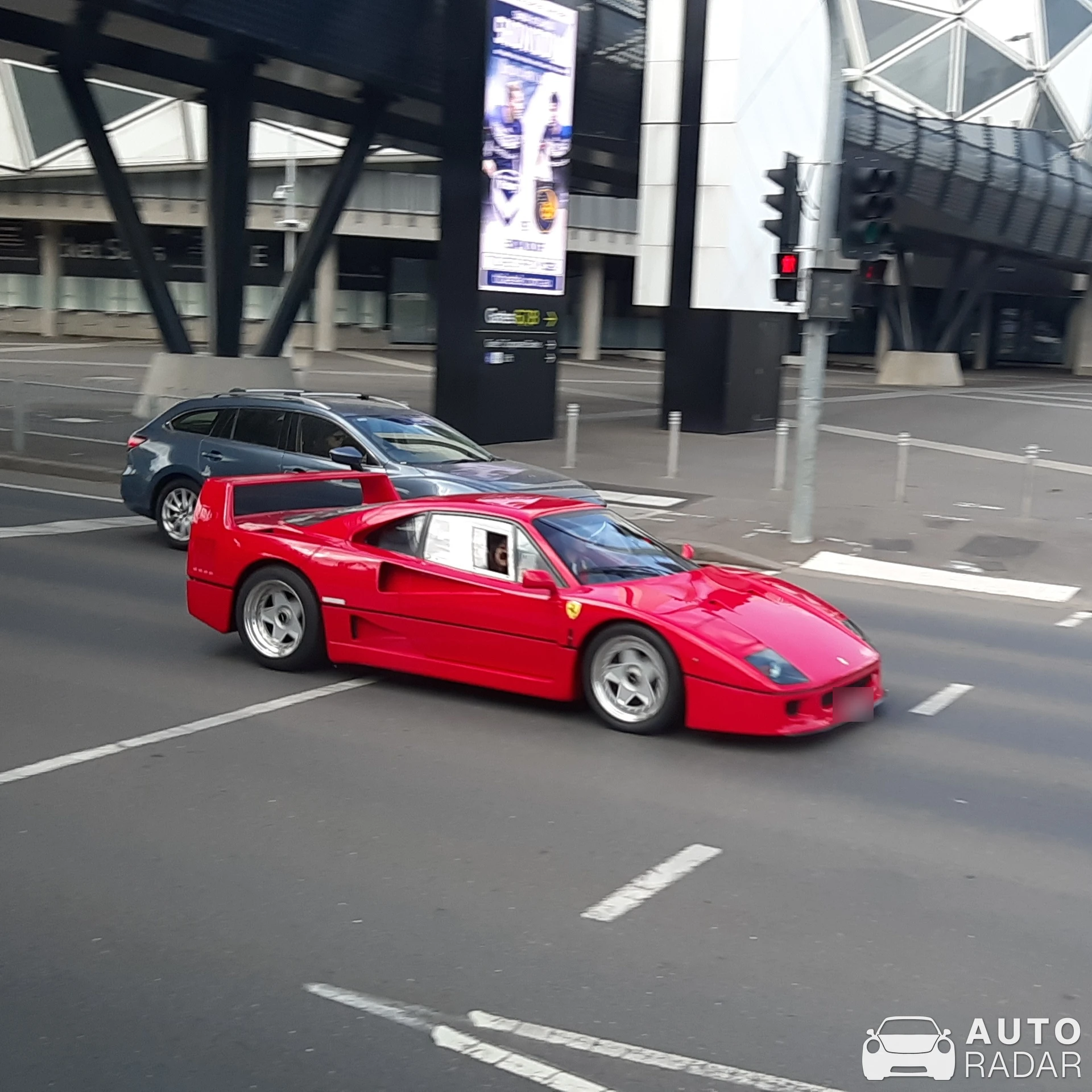Ferrari F40 spotted in Docklands, Australia
