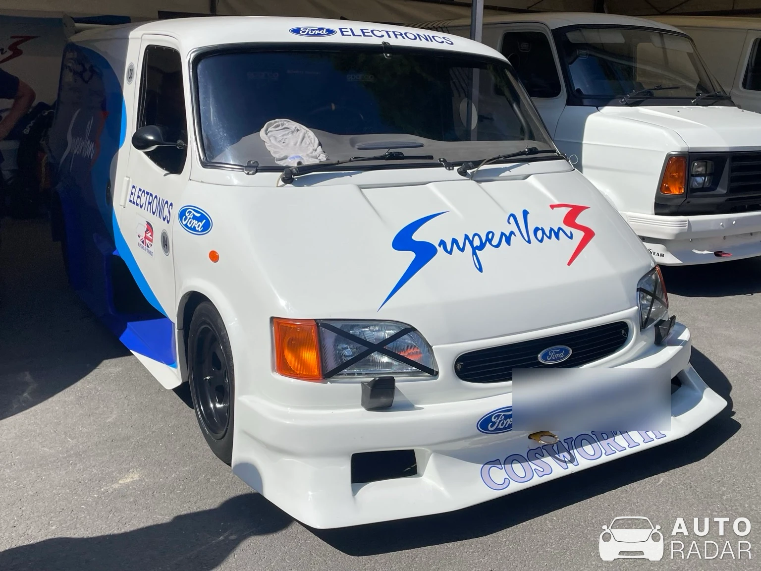 Ford Supervan spotted in Selsey