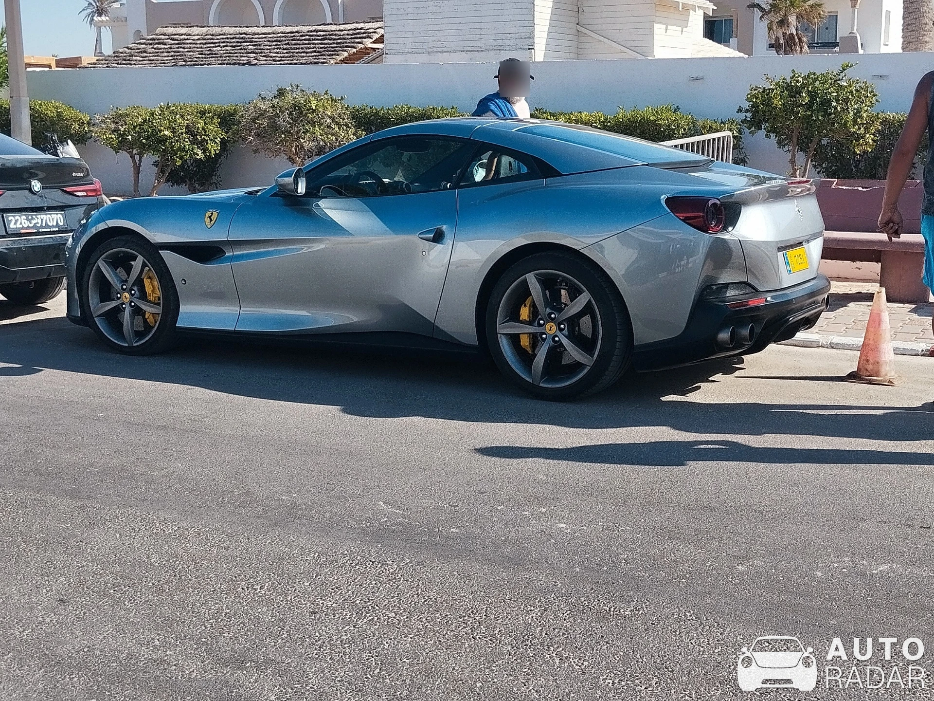 Ferrari Portofino spotted in Khnensa, Tunisia