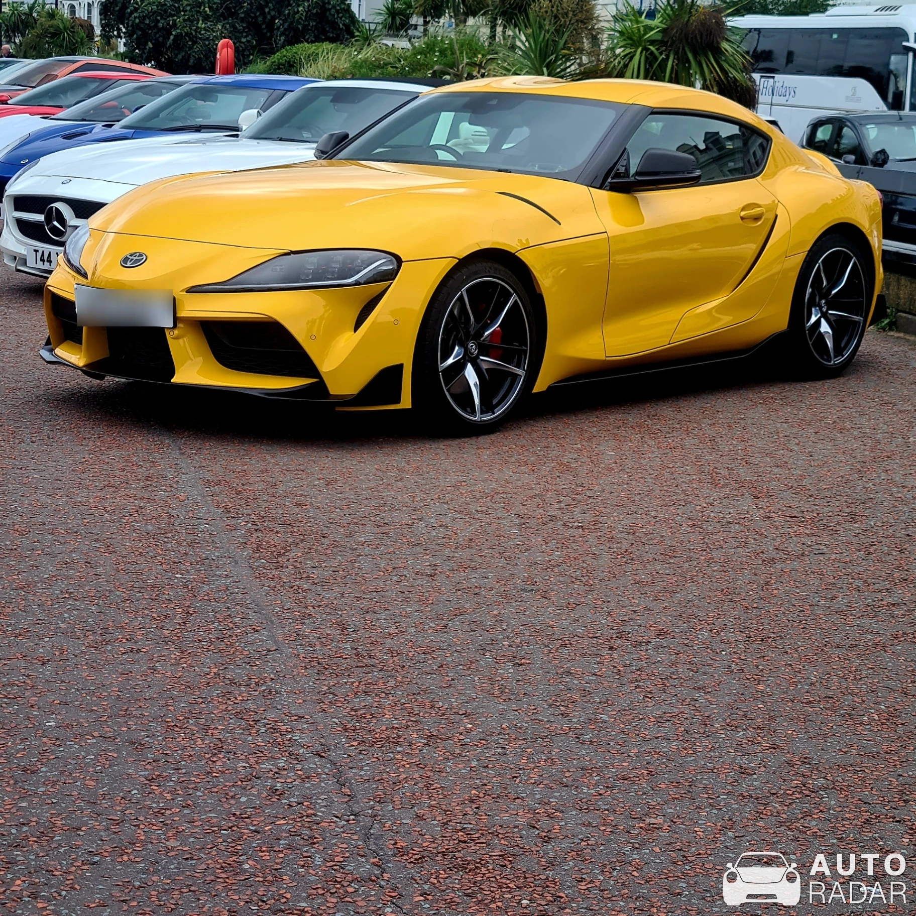 Toyota GR Supra A90 spotted in Conwy Principal Area, United Kingdom