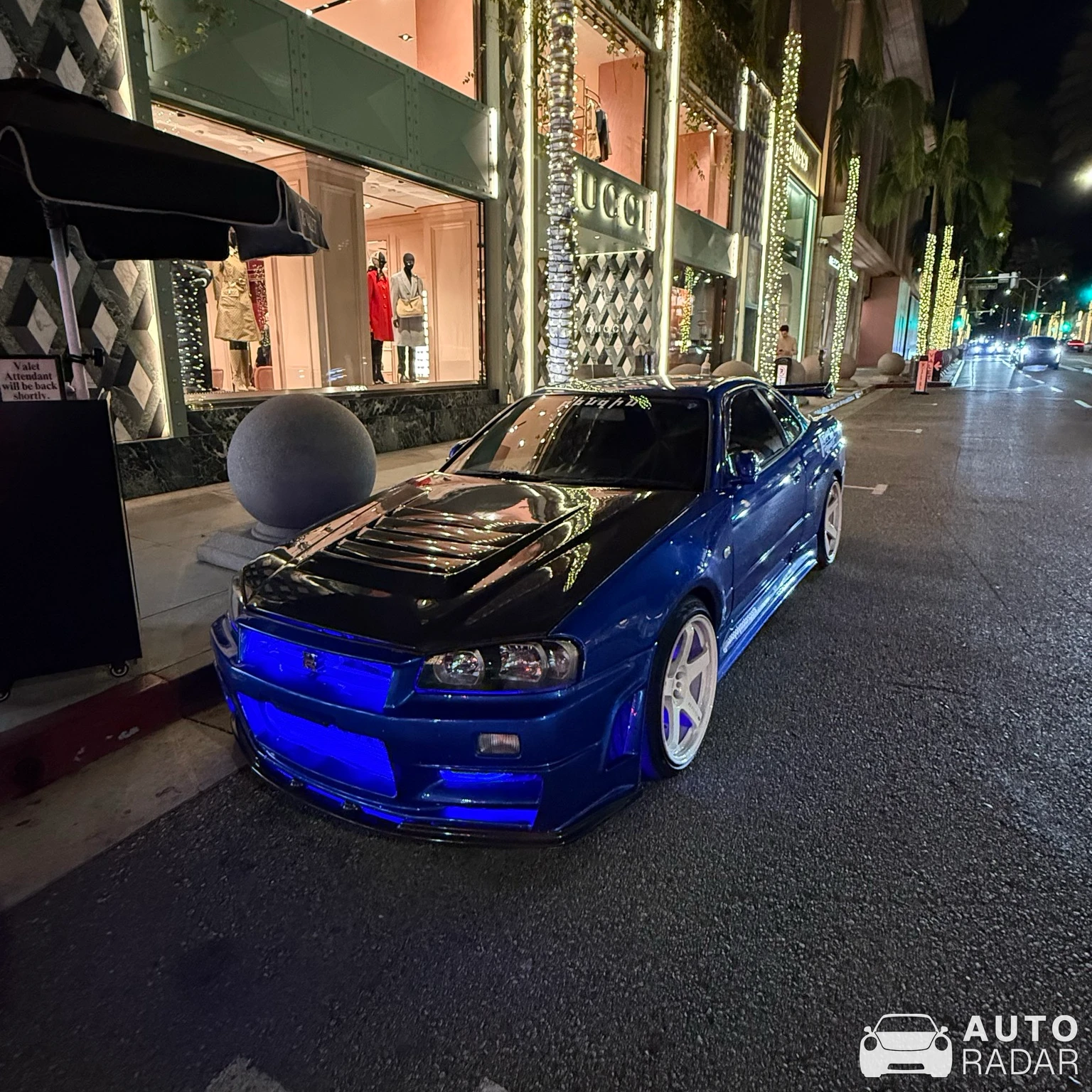 Nissan Skyline R34 GT-R NISMO S-tune spotted in Beverly Hills