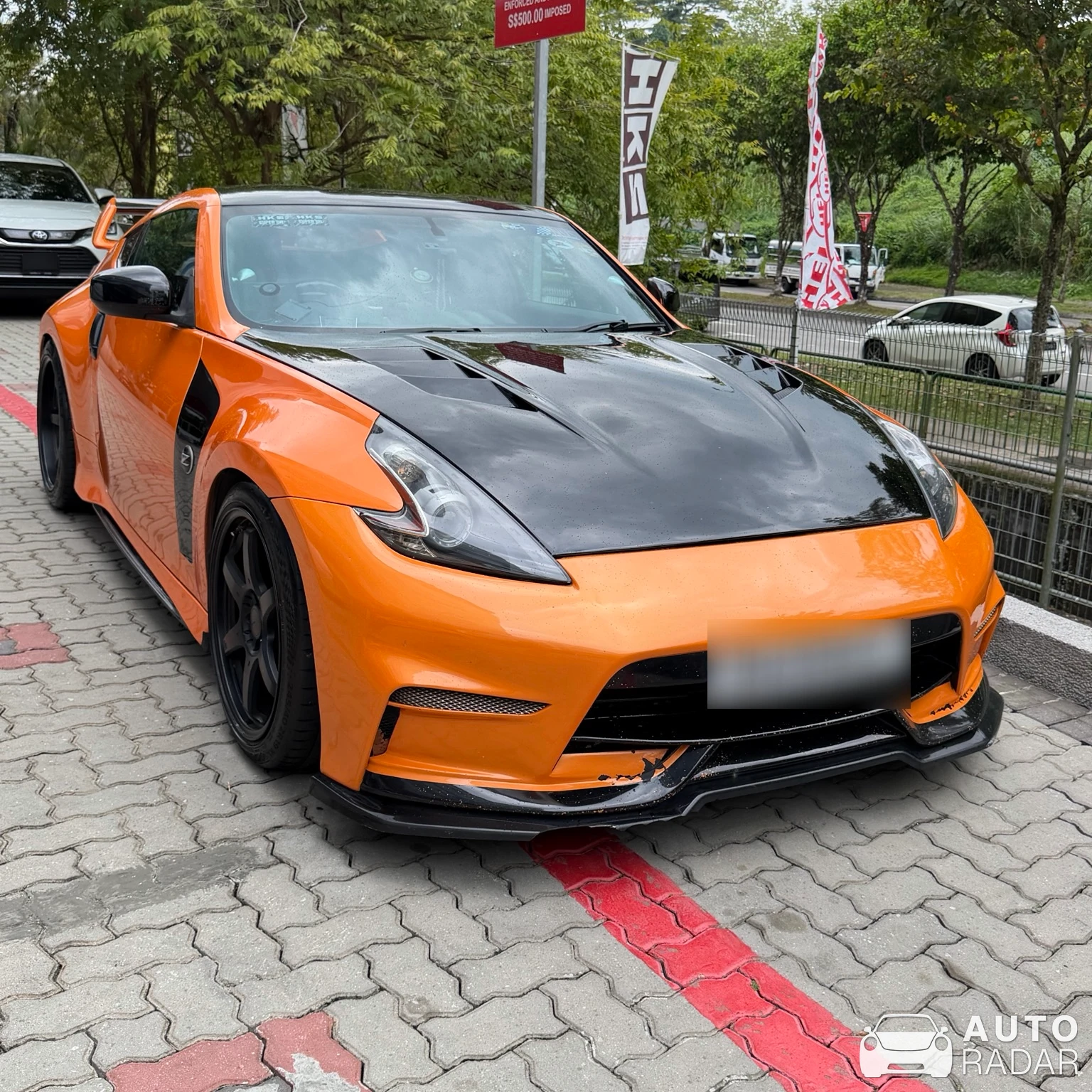 Nissan 370Z spotted in Singapore, 싱가포르