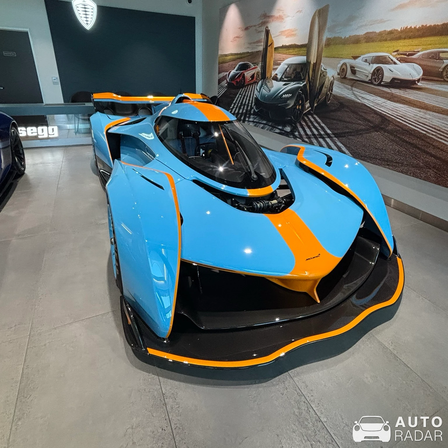 McLaren Solus GT spotted in Newport Beach