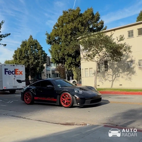 Porsche 992 GT3 RS MkI spotted in Beverly Hills, United States