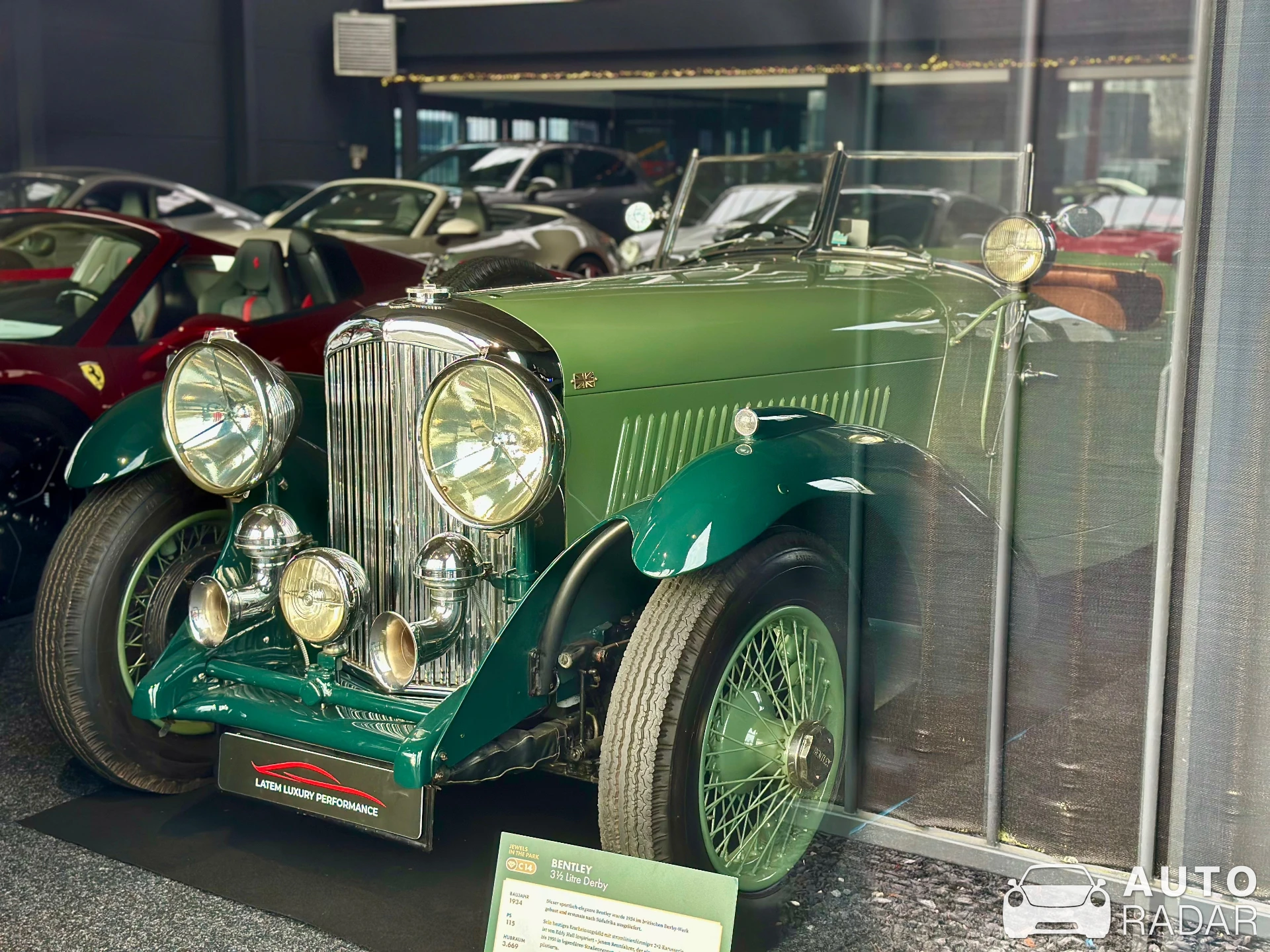 Bentley 3 1/2 Litre Sedanca Coupe spotted in Sint-Martens-Latem