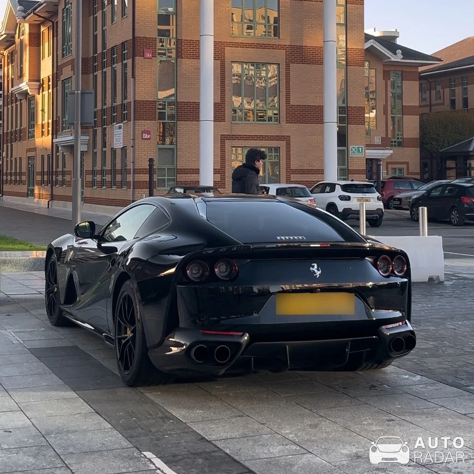 Ferrari 812 Superfast spotted in Southampton, United Kingdom