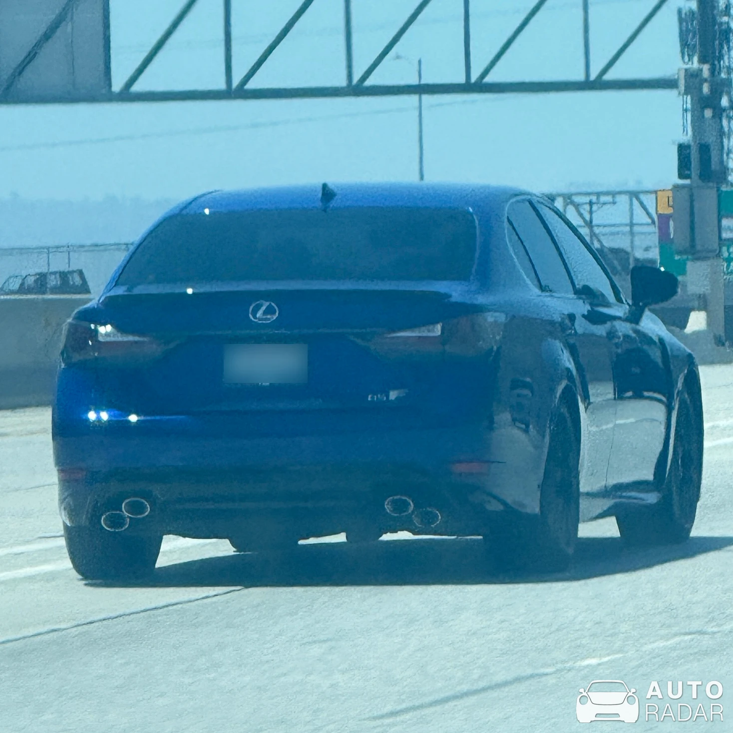 Lexus GS-F 2016 spotted in Los Angeles