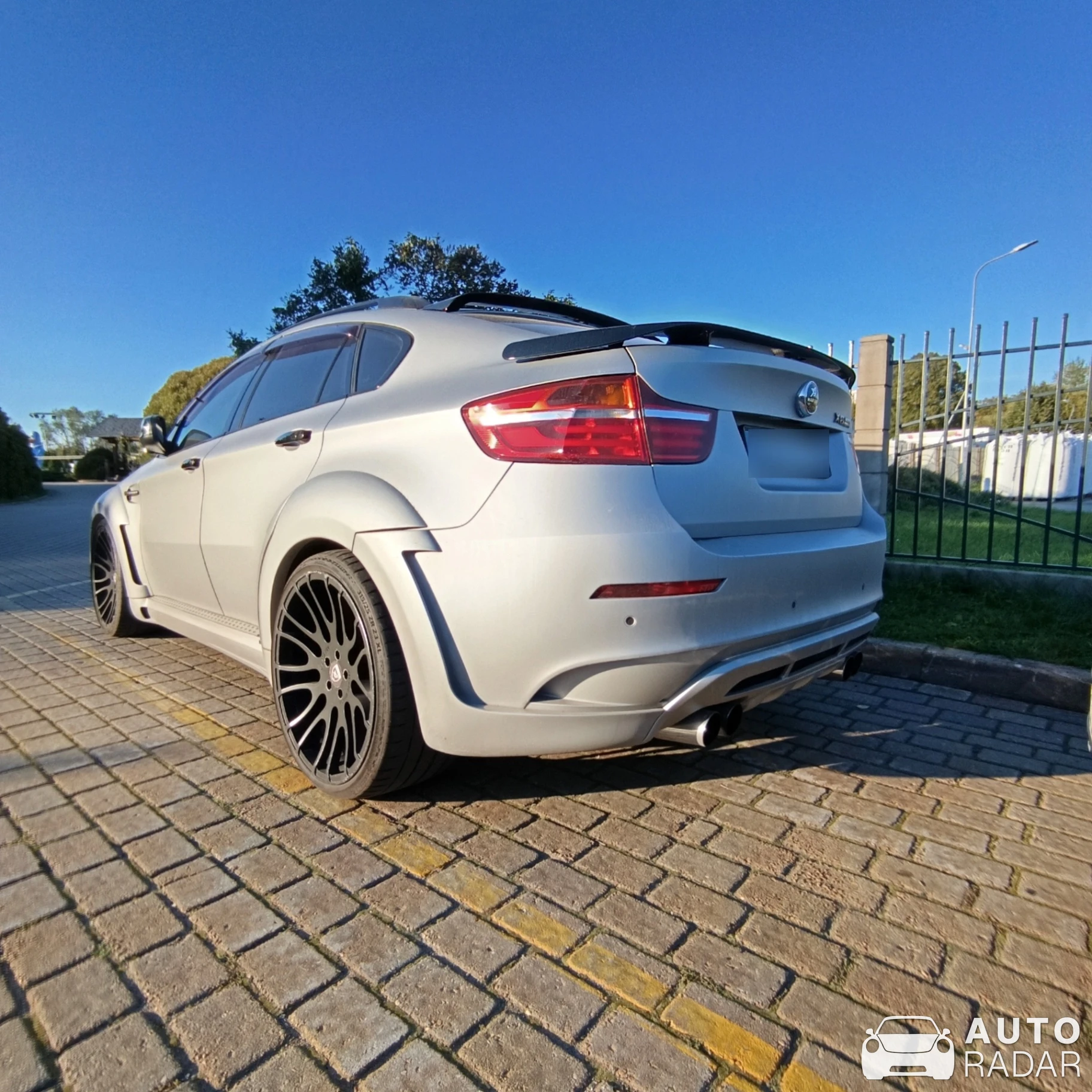 BMW Hamann X6 M spotted in Riga, Latvia