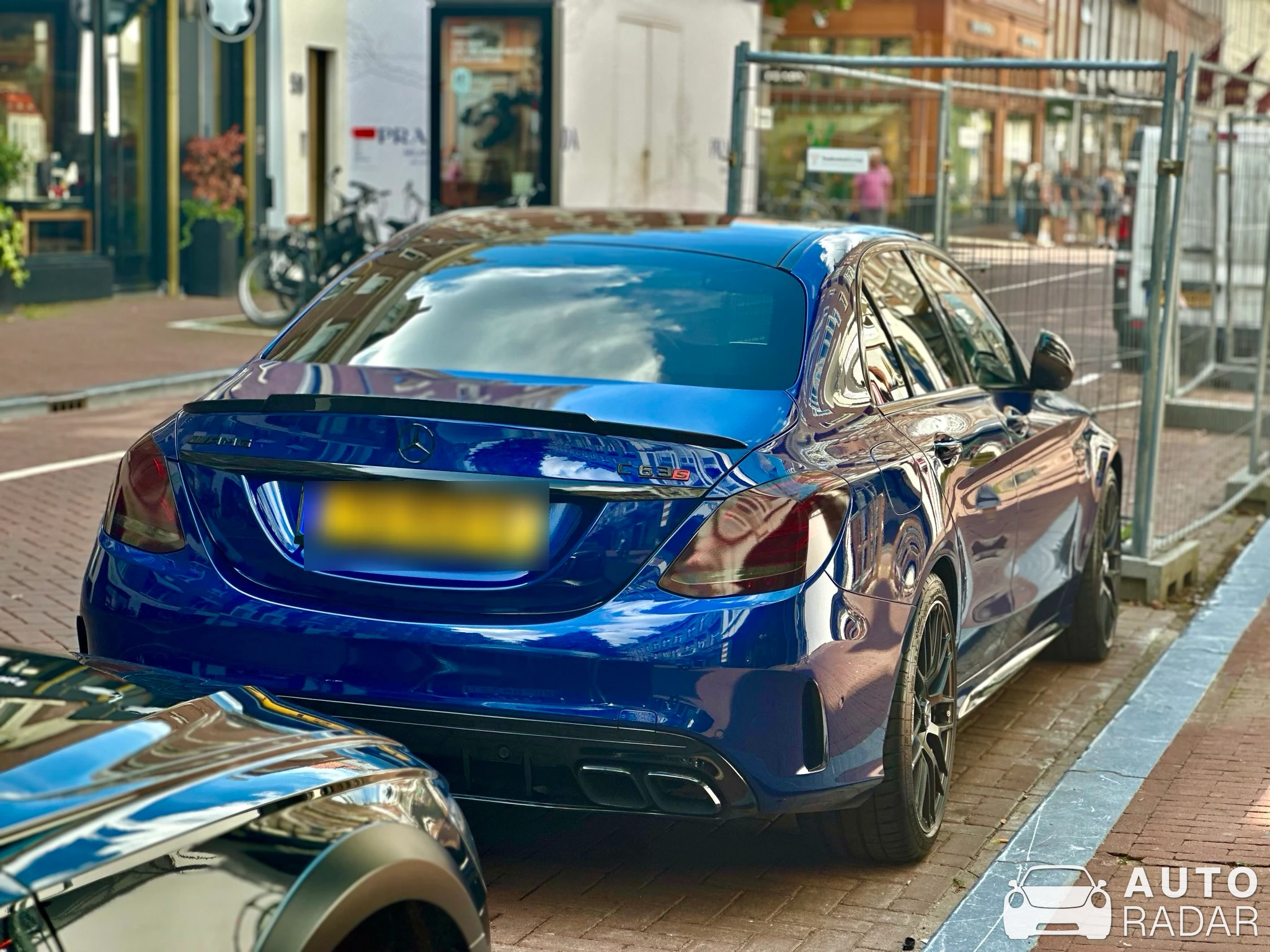 Mercedes-AMG Renntech C 63 S W205 spotted in Amsterdam