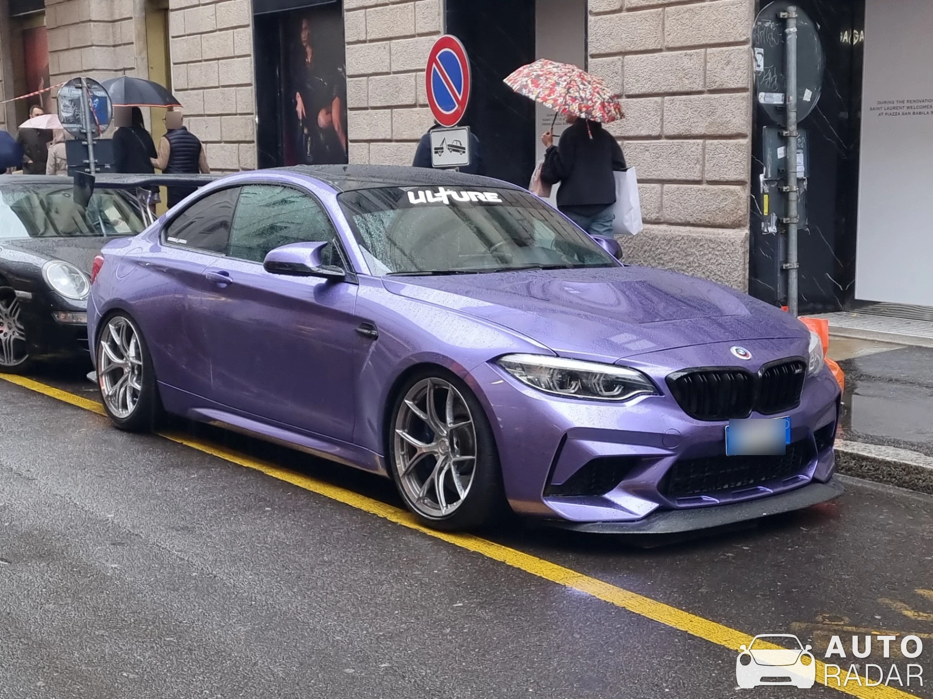 BMW M2 F87 Coupé Competition 7thRowCustoms spotted in Milano, Italia