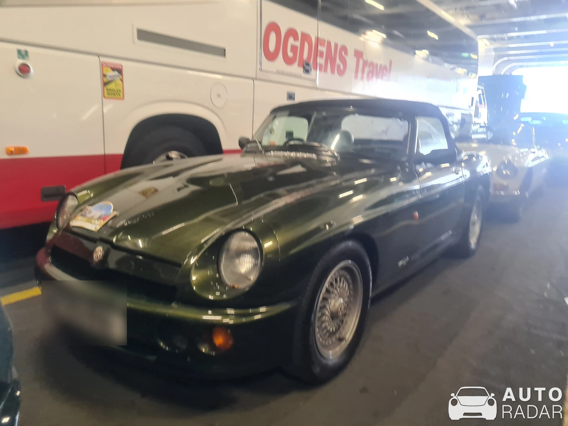 MG RV8 spotted in Dublin