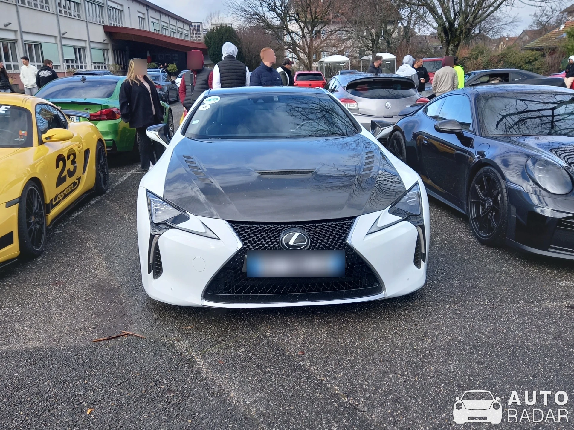 Lexus LC 500 spotted in Annecy, France