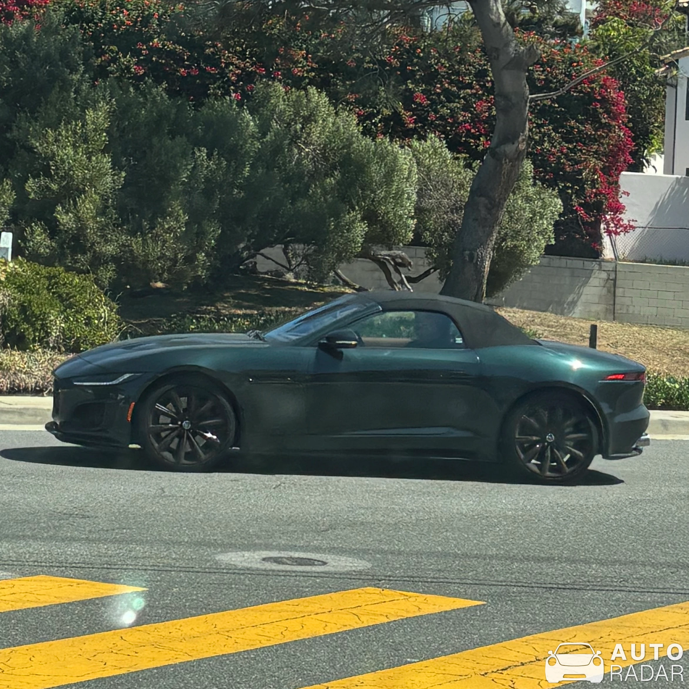 Jaguar F-Type SVR Convertible spotted in Hermosa Beach