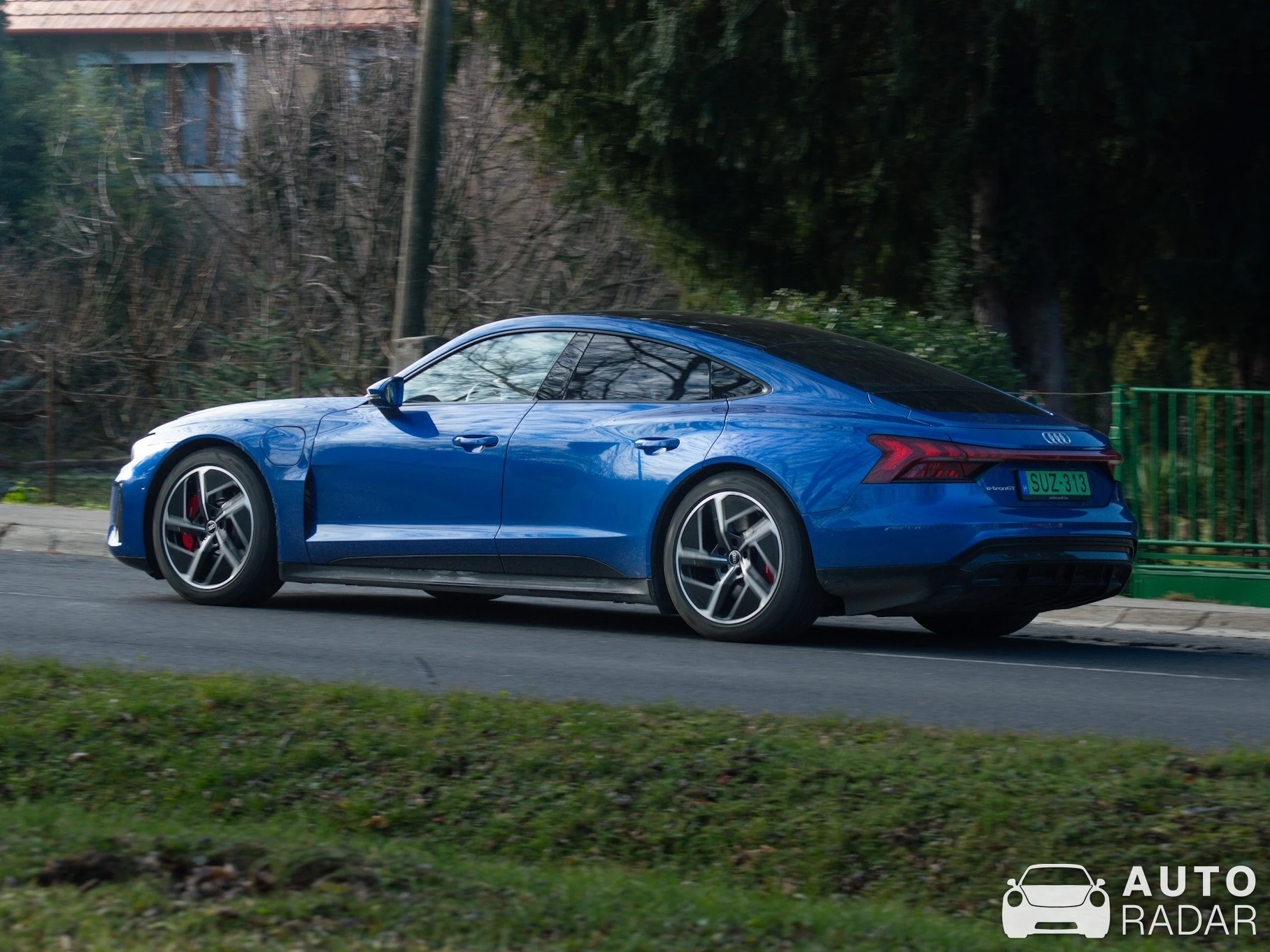 Audi E-Tron GT spotted in Tihany, Hungary