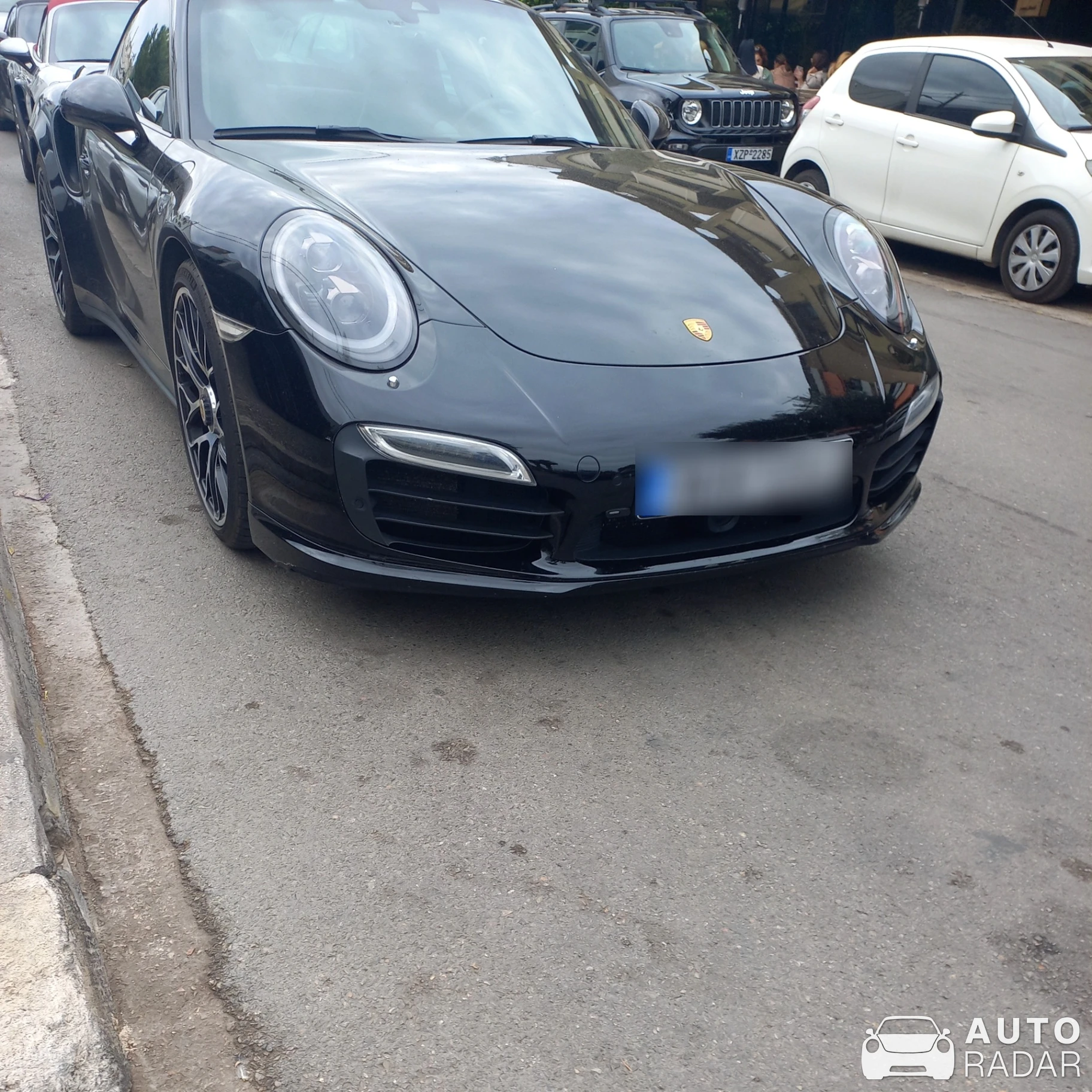 Porsche 991 Turbo S MkI spotted in Glifada, Greece