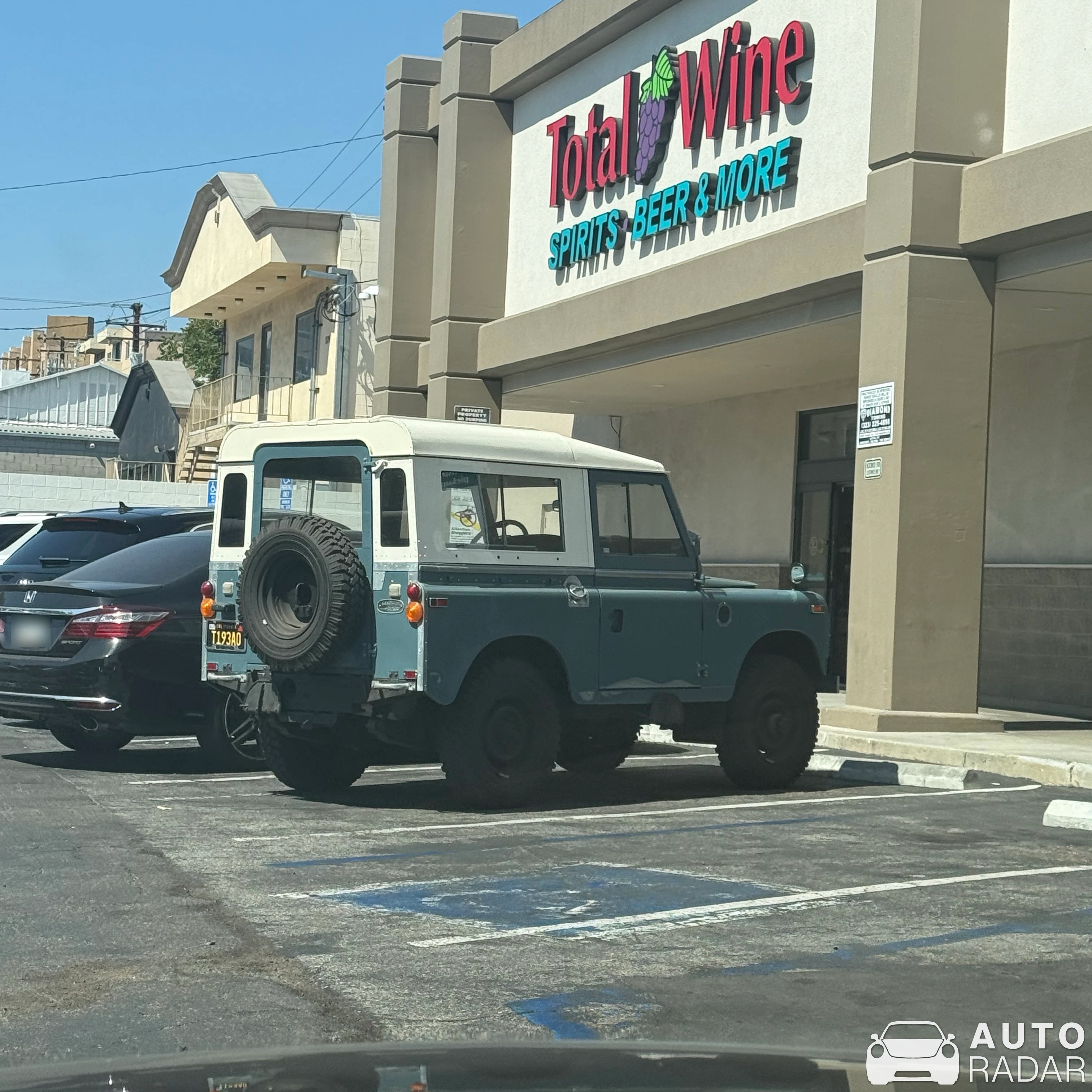 Land Rover Series IIA spotted in West Hollywood