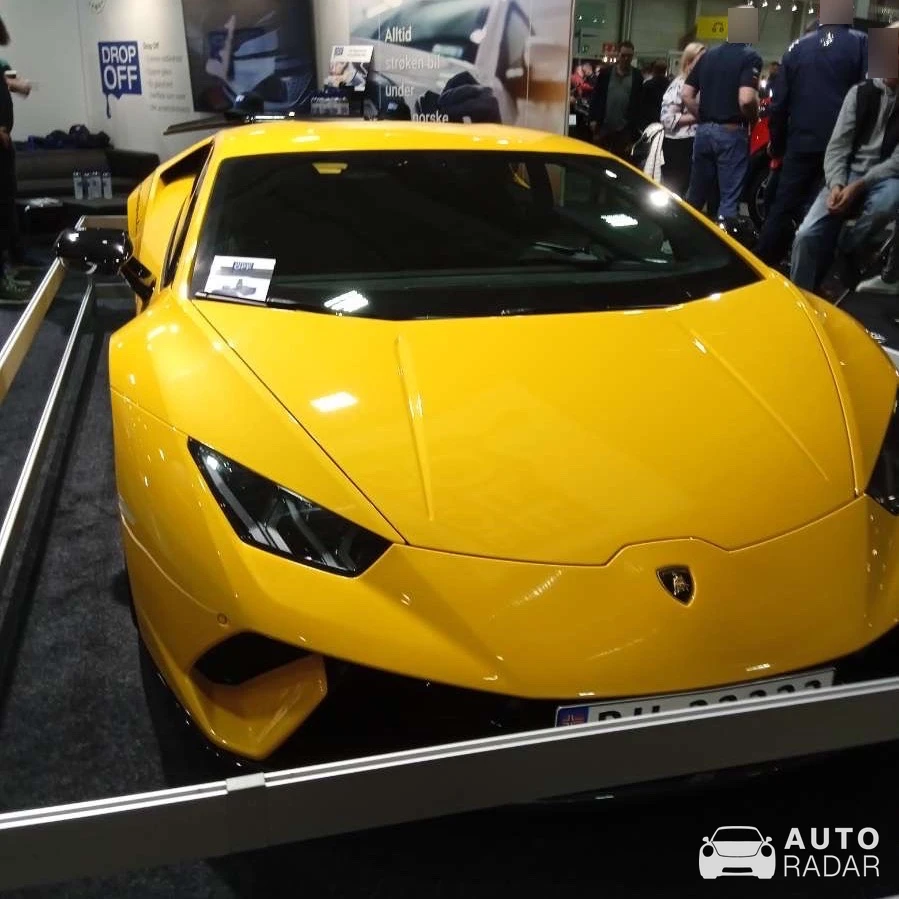 Lamborghini Huracán LP640-4 Performante spotted in Lillestrøm, Norway