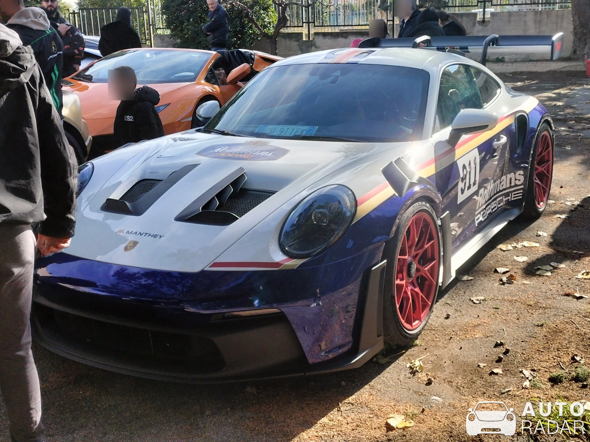 Porsche 992 GT3 RS MkI spotted in Bari, Italy