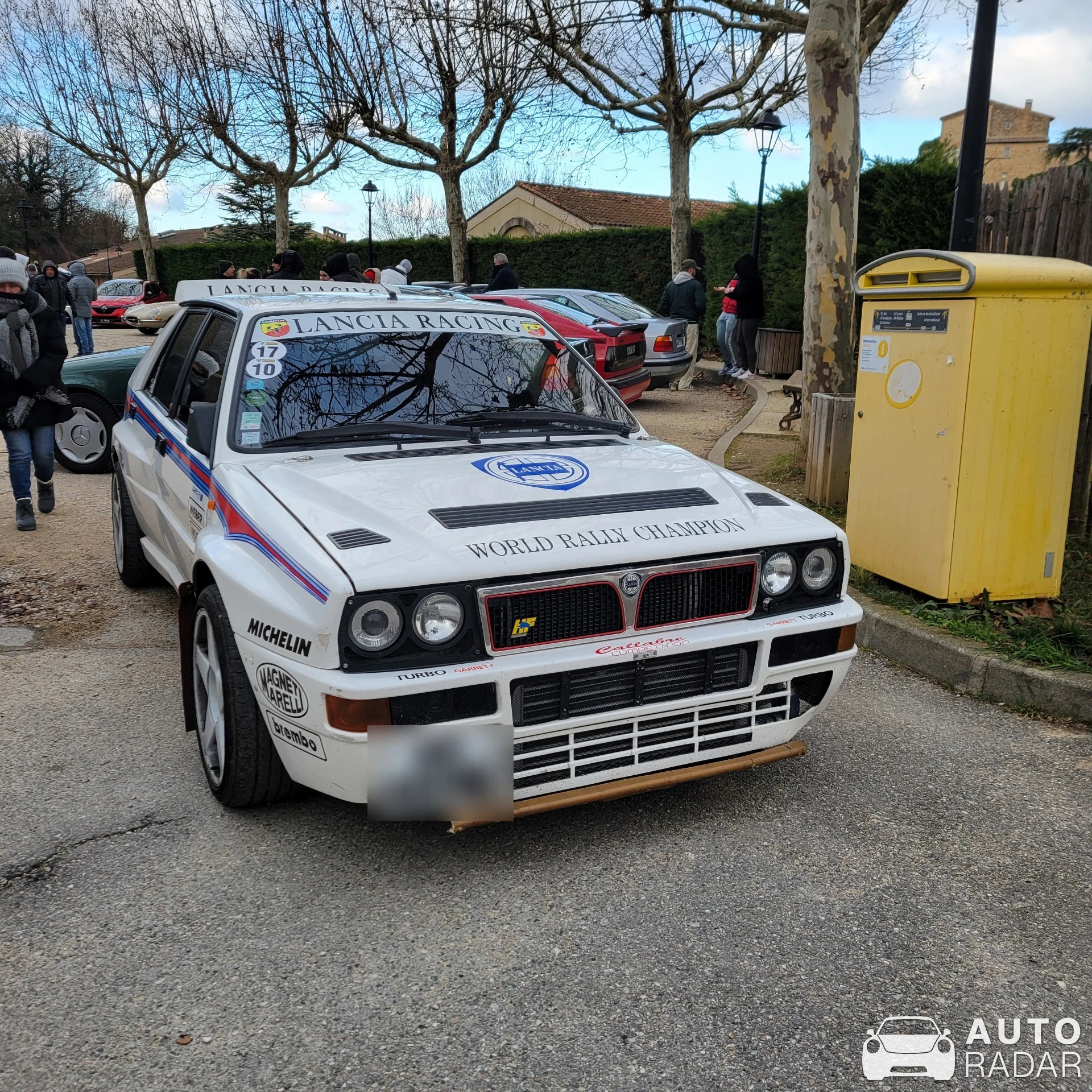 Lancia Delta HF Integrale spotted in Eurre, France