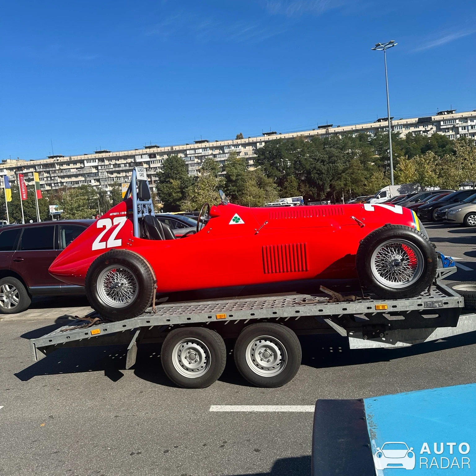Alfa Romeo 158/159 Alfetta spotted in Козин