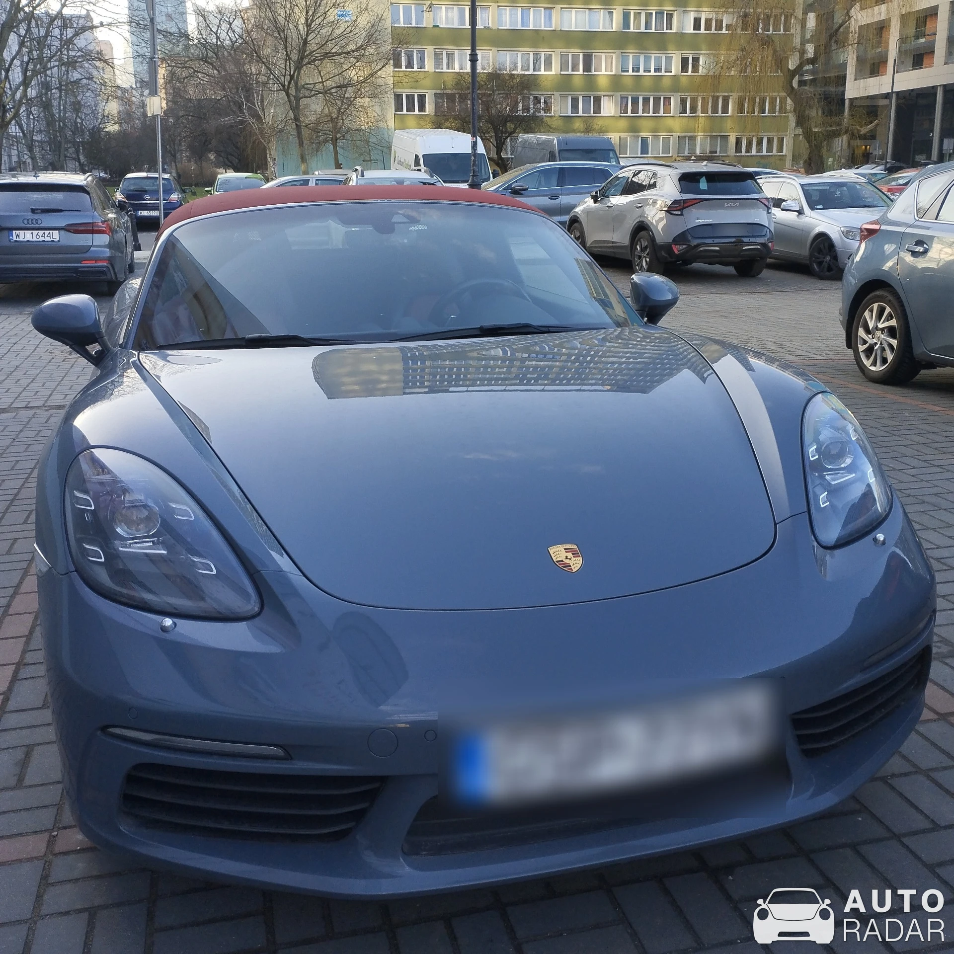 Porsche 718 Boxster spotted in Warszawa, Polska