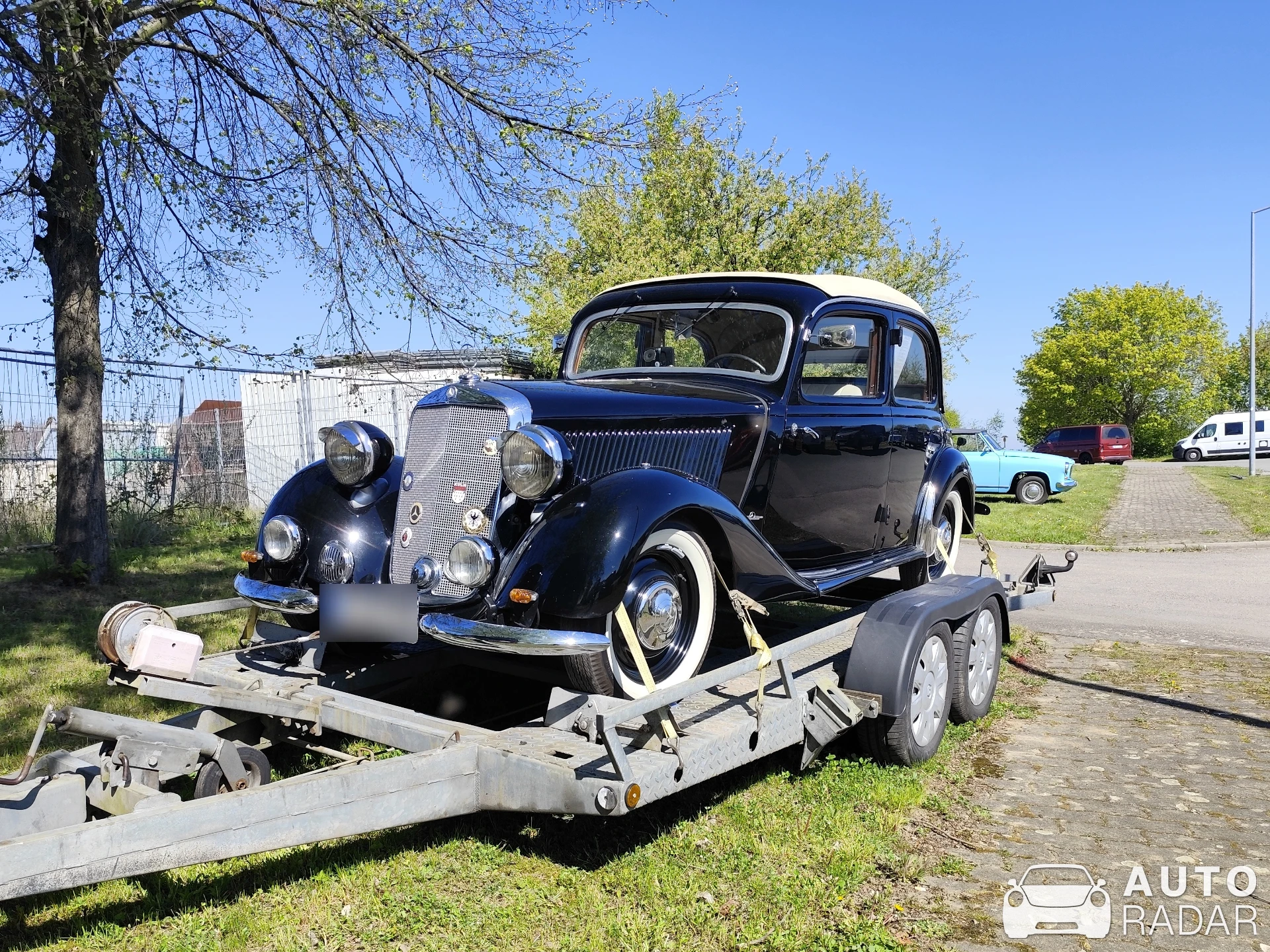 Mercedes-Benz 170 S Cabriolet spotted in Hartmannsdorf