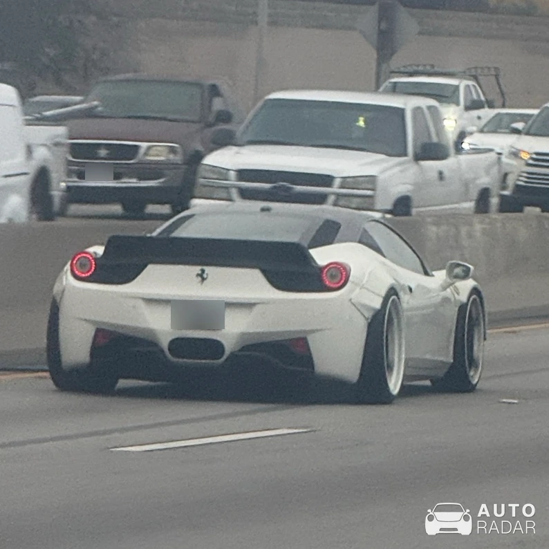 Ferrari 458 Italia Liberty Walk Widebody spotted in Los Angeles