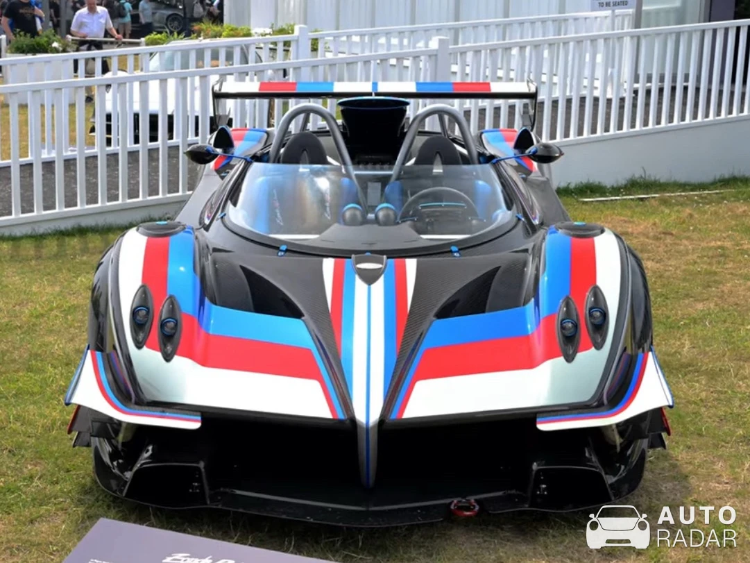 Pagani Zonda Revo Barchetta spotted in Chichester
