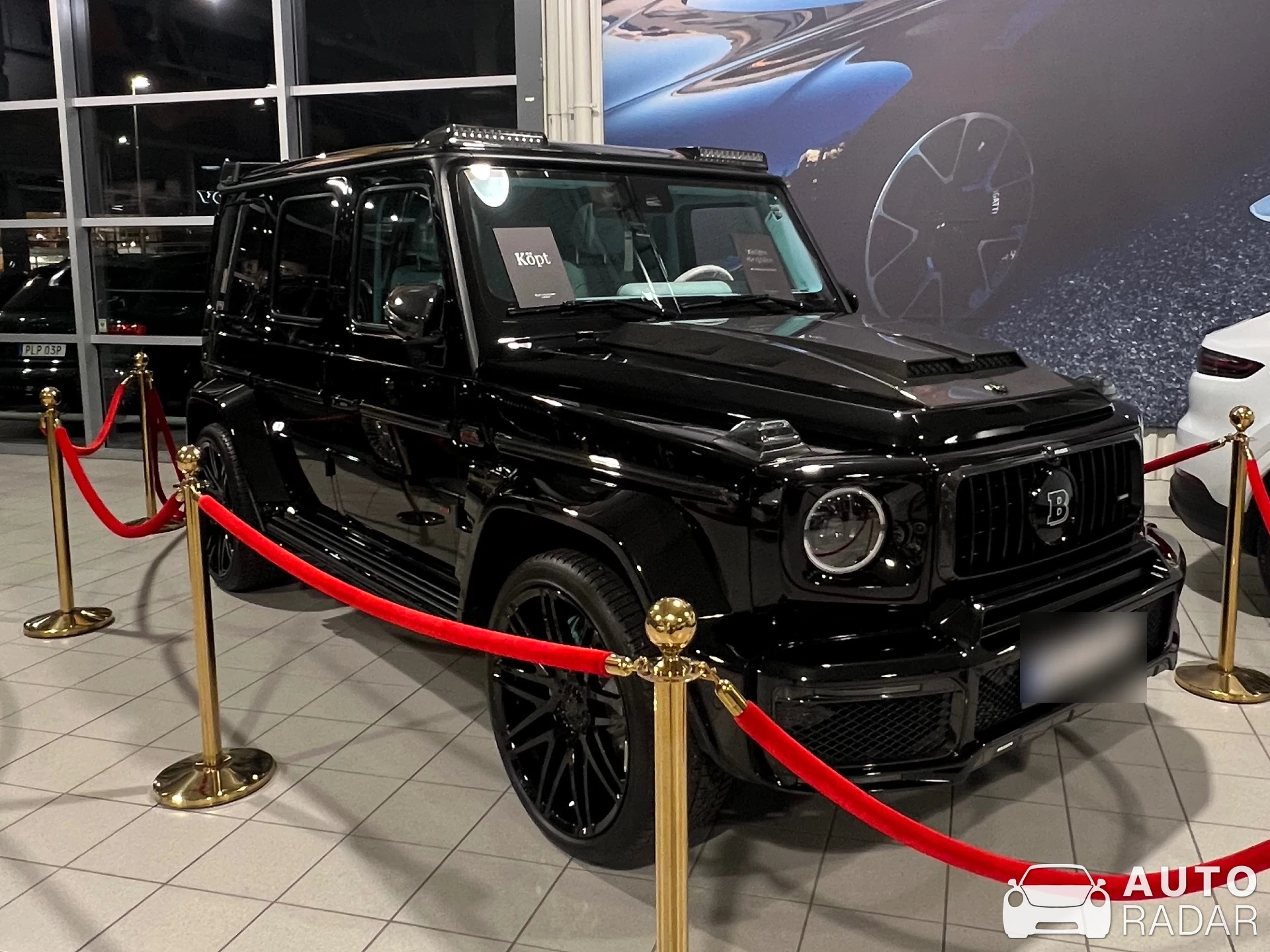Mercedes-AMG Brabus G 800 spotted in Upplands Väsby Östra, Sweden