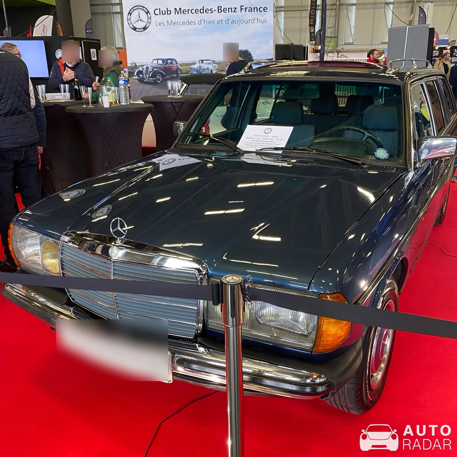 Mercedes-Benz 240 TD W123 spotted in Nantes