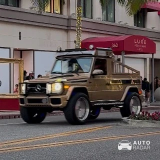 Mercedes-Benz G-WAGON S-KLUB EUROPA SAFARI EDITION spotted in Beverly Hills