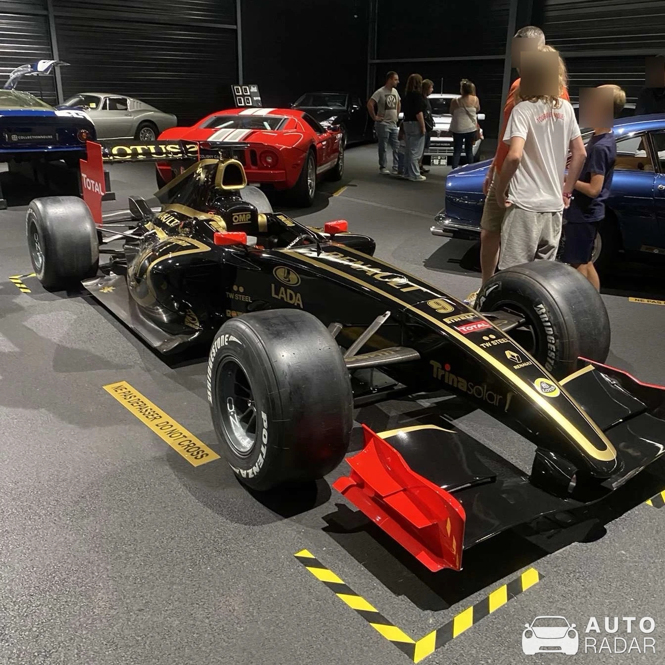 Lotus E20 (F1) spotted in Trivy