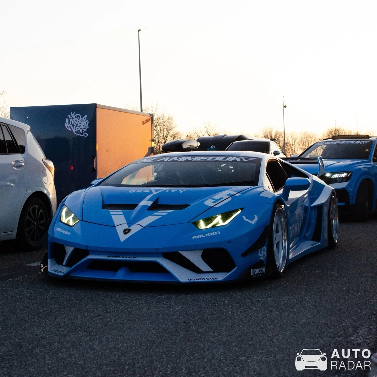 Lamborghini Huracán LP610-4 Silhouette Works  spotted in Mechelen