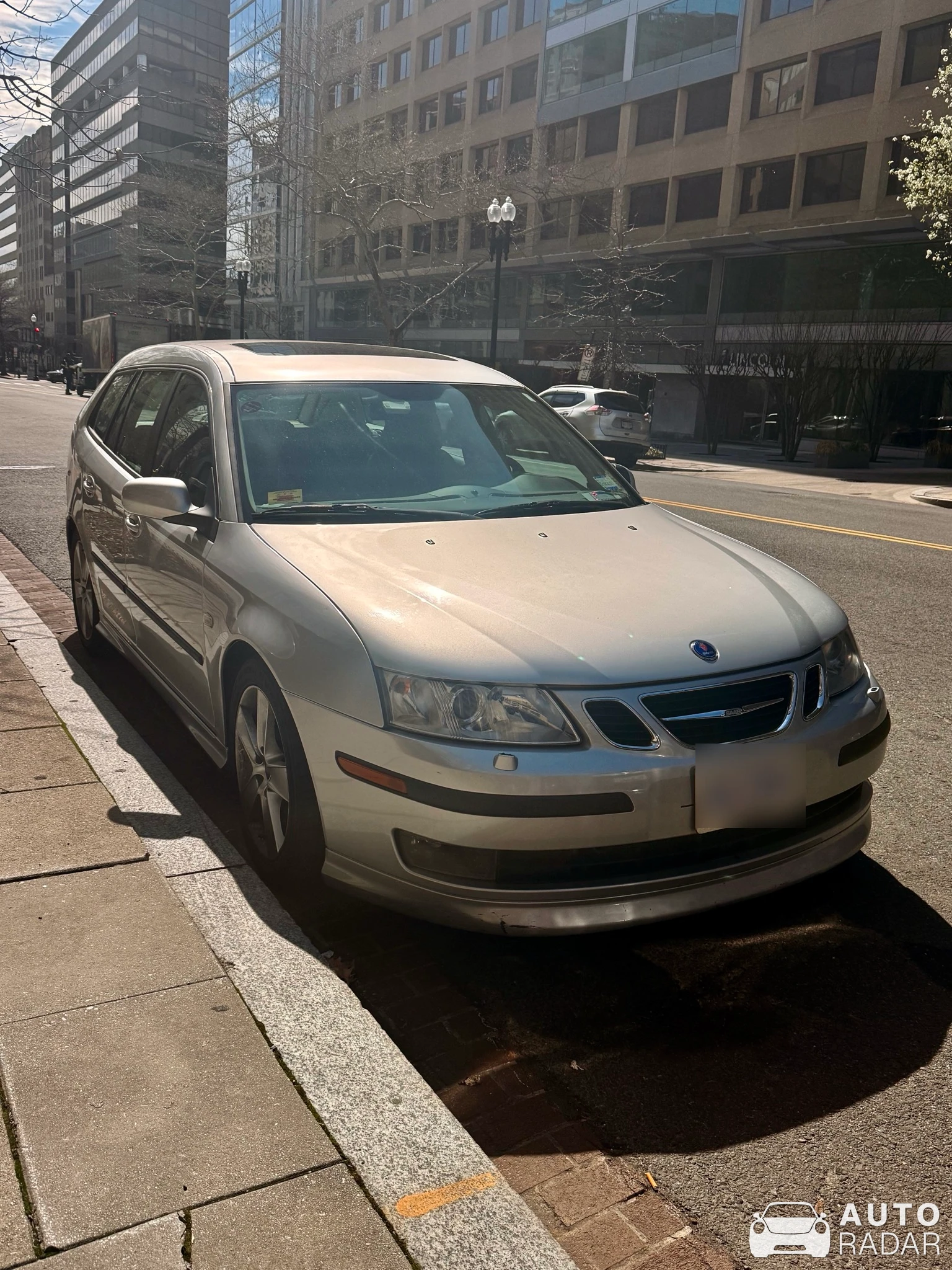Saab 9-3 spotted in Washington